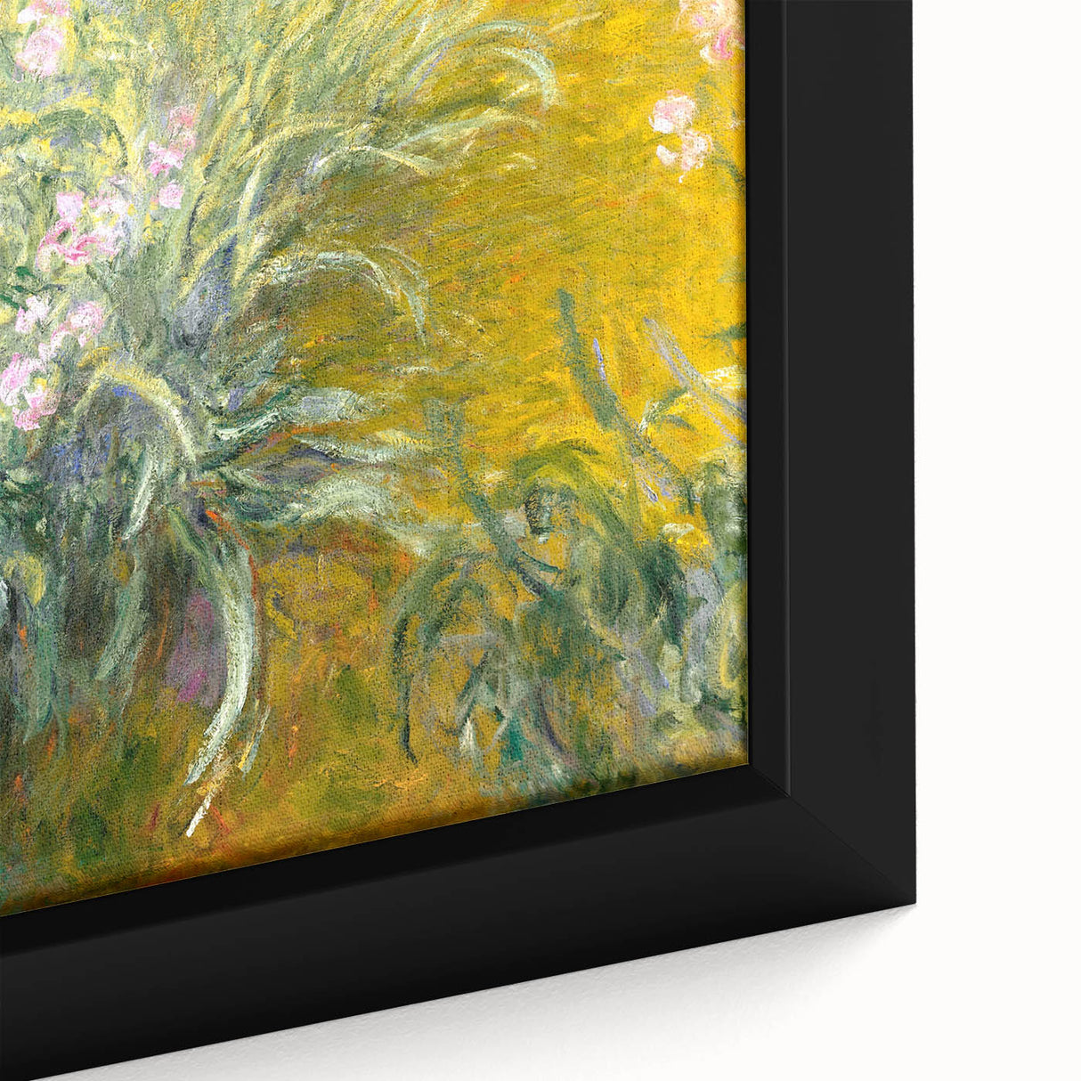 Impressionist Wall Art - The Path through the Irises by Claude Monet