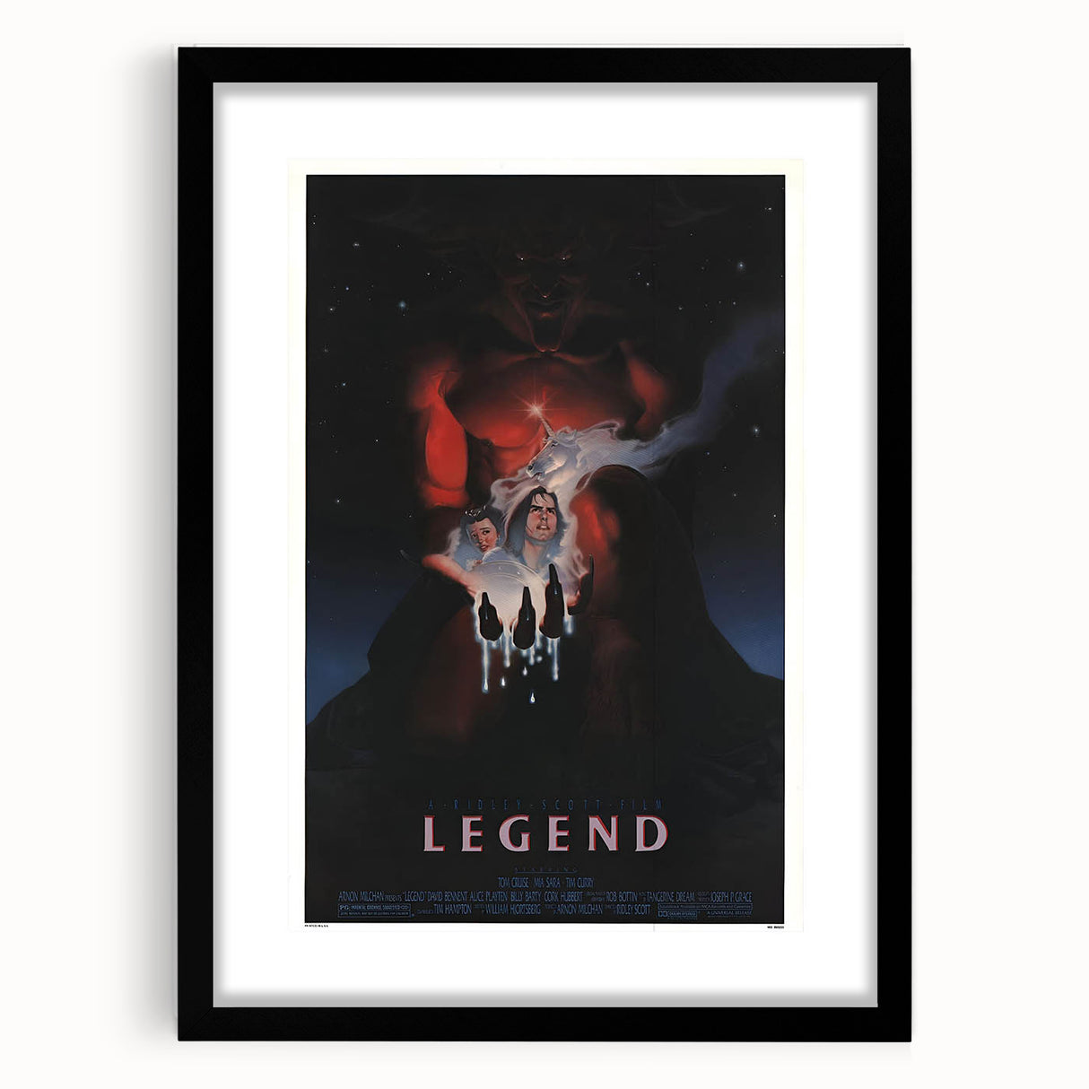 Retro Legend Poster Art - Vintage Fantasy Adventure Movie Prints