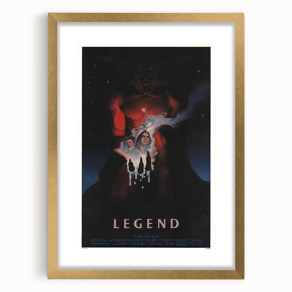 Retro Legend Poster Art - Vintage Fantasy Adventure Movie Prints