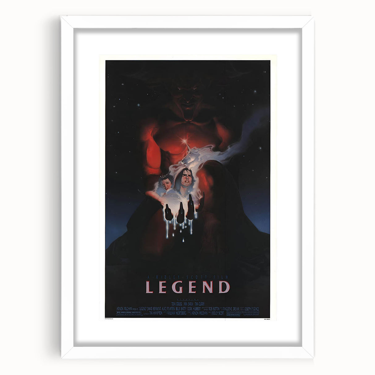 Retro Legend Poster Art - Vintage Fantasy Adventure Movie Prints