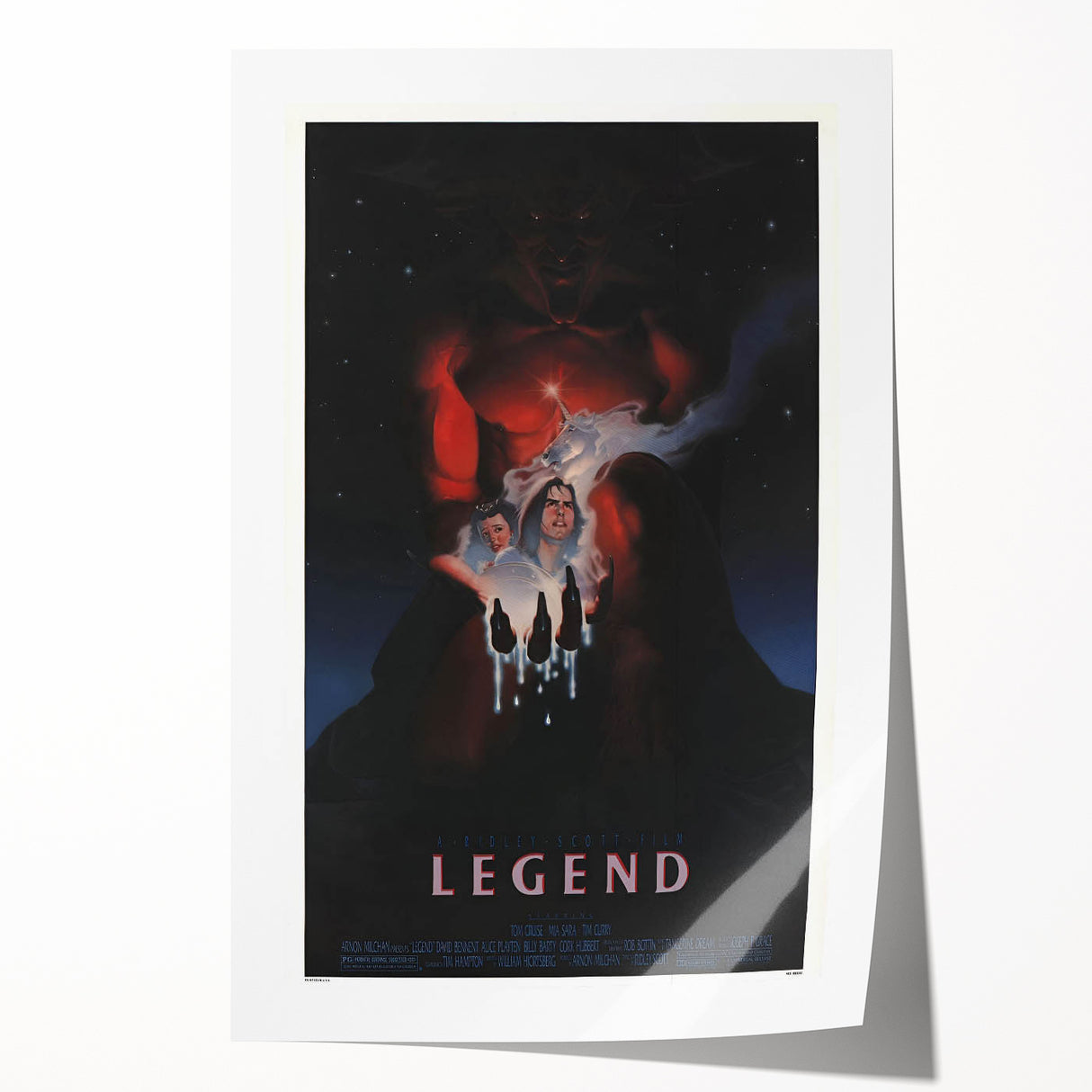 Retro Legend Poster Art - Vintage Fantasy Adventure Movie Prints