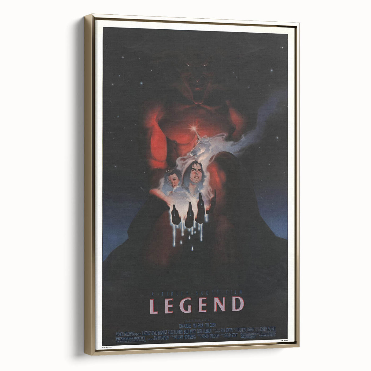 Retro Legend Poster Art - Vintage Fantasy Adventure Movie Prints
