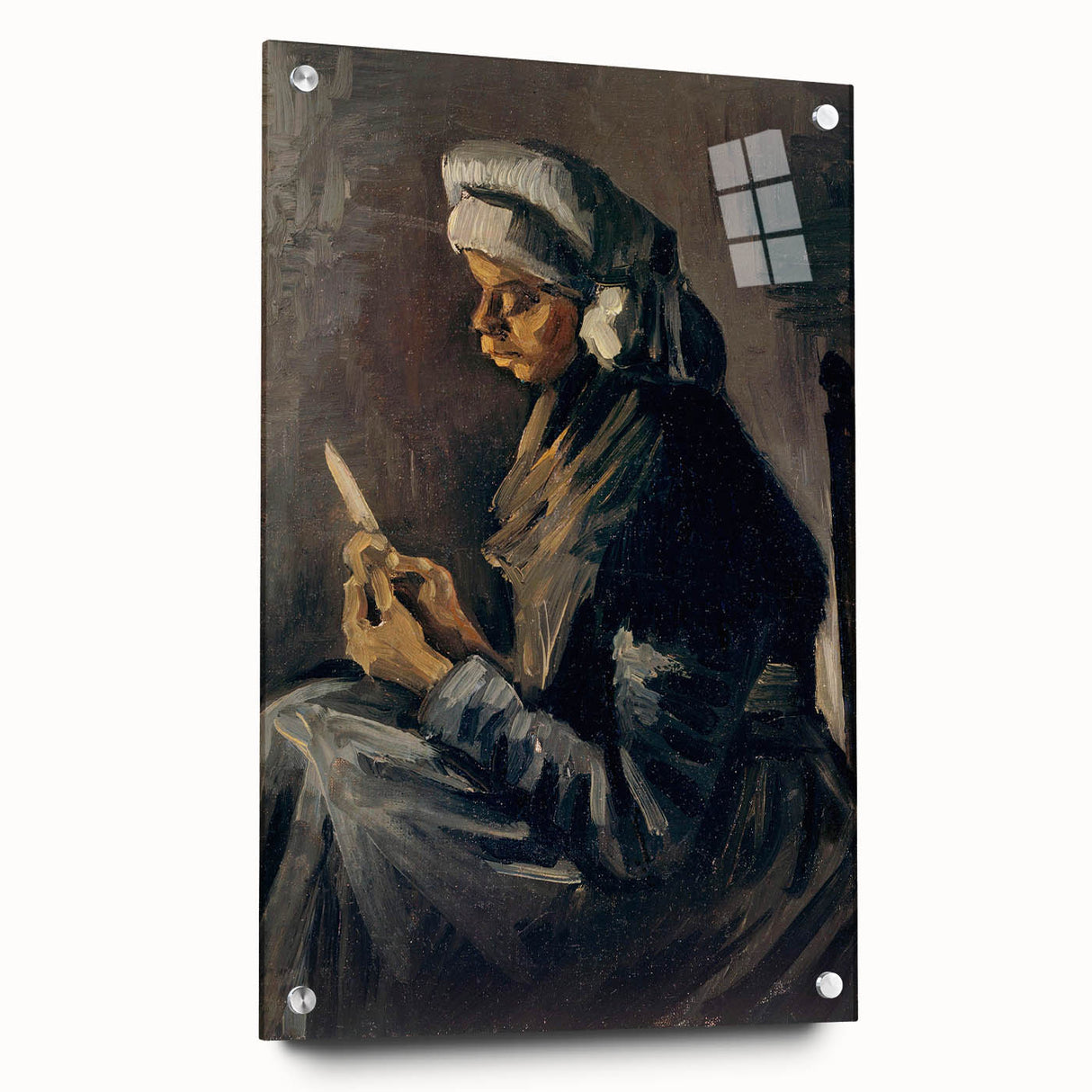 Impressionist Portrait - The Potato Peeler by Vincent van Gogh