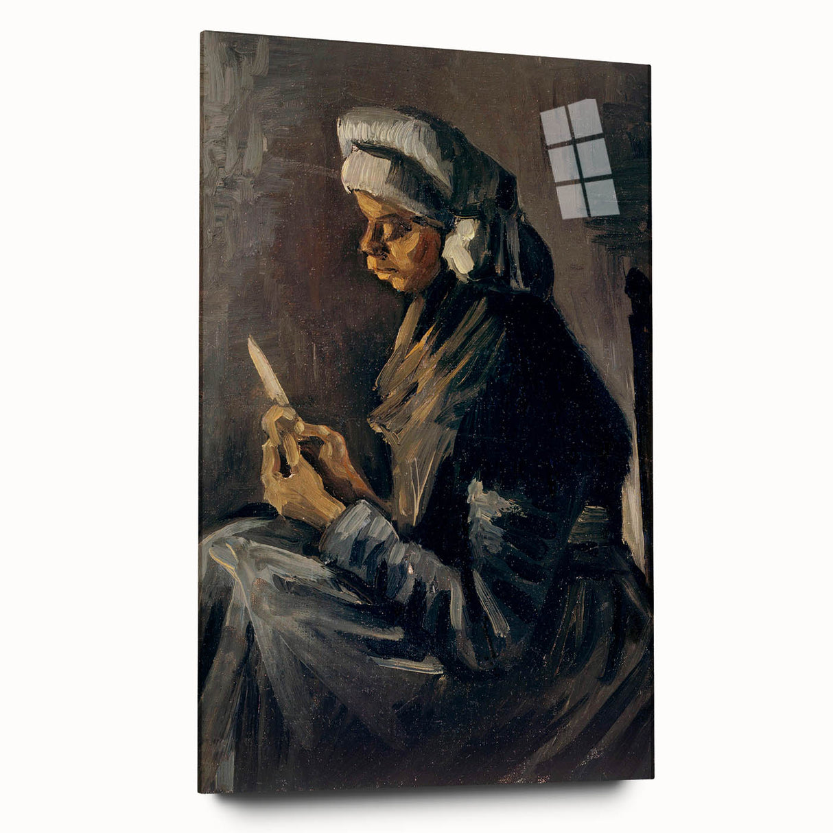 Impressionist Portrait - The Potato Peeler by Vincent van Gogh