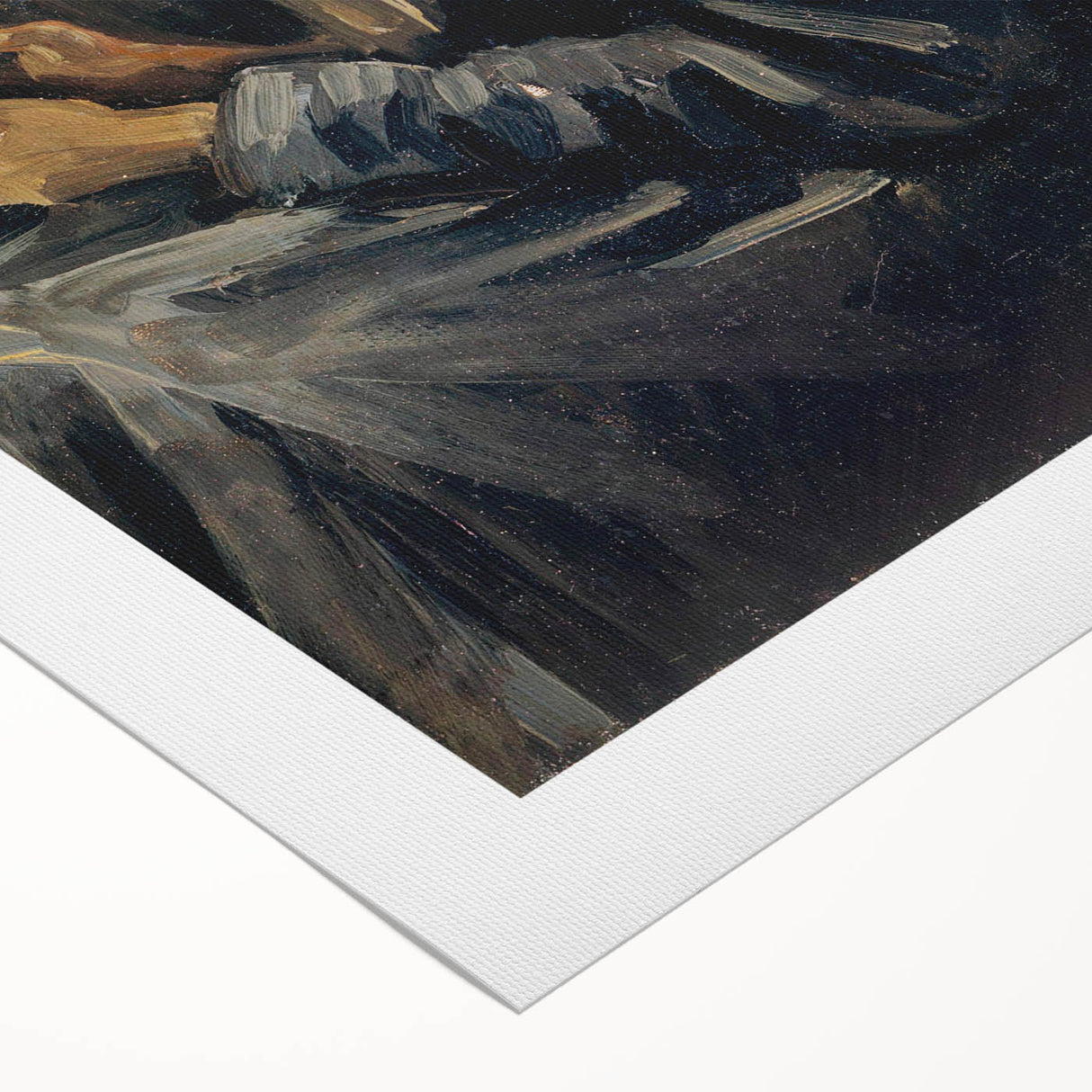 Impressionist Portrait - The Potato Peeler by Vincent van Gogh