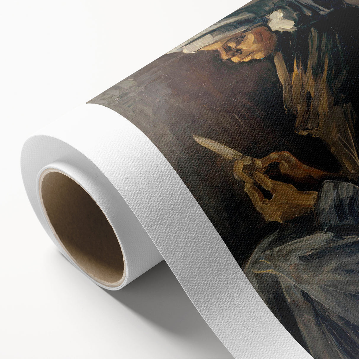 Impressionist Portrait - The Potato Peeler by Vincent van Gogh