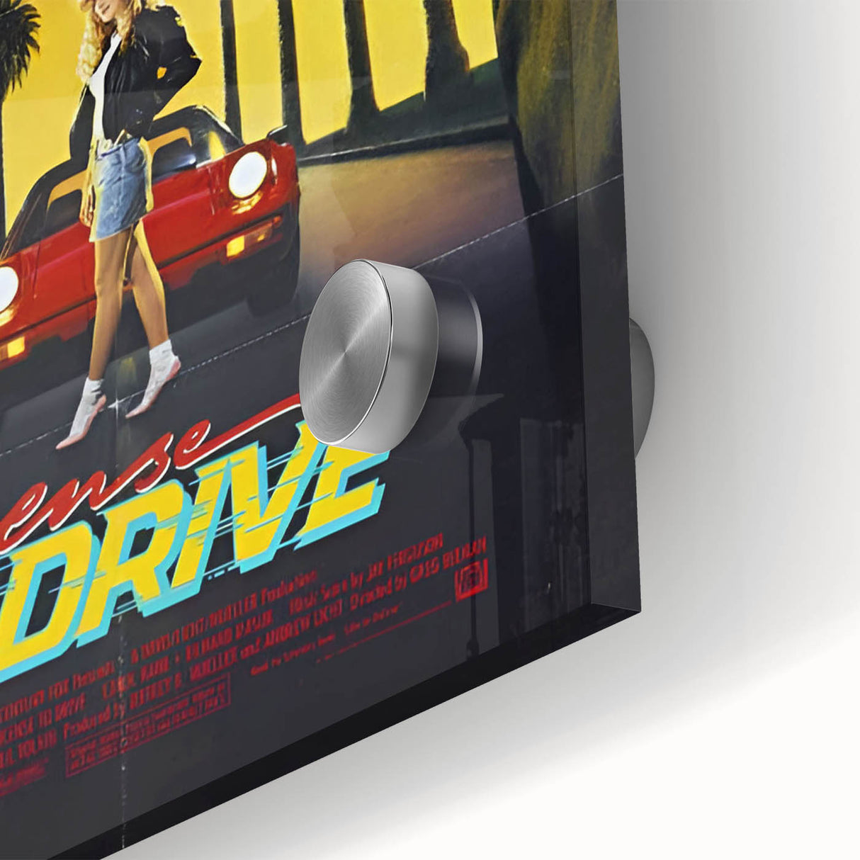 Retro License to Drive Poster Art - Vintage 80s Comedy Movie Prints