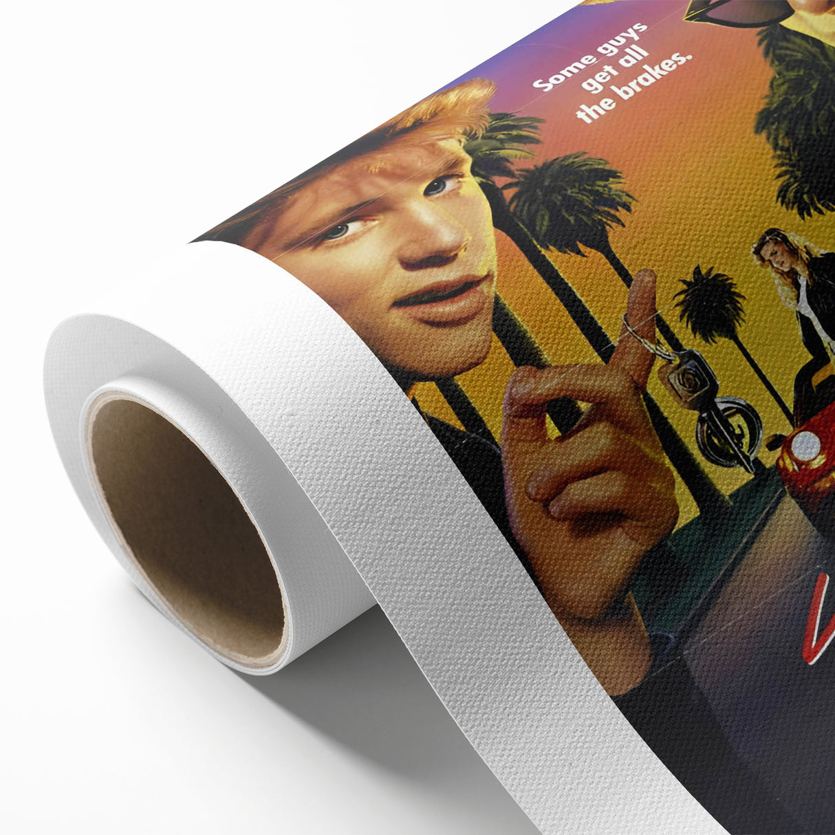 Retro License to Drive Poster Art - Vintage 80s Comedy Movie Prints