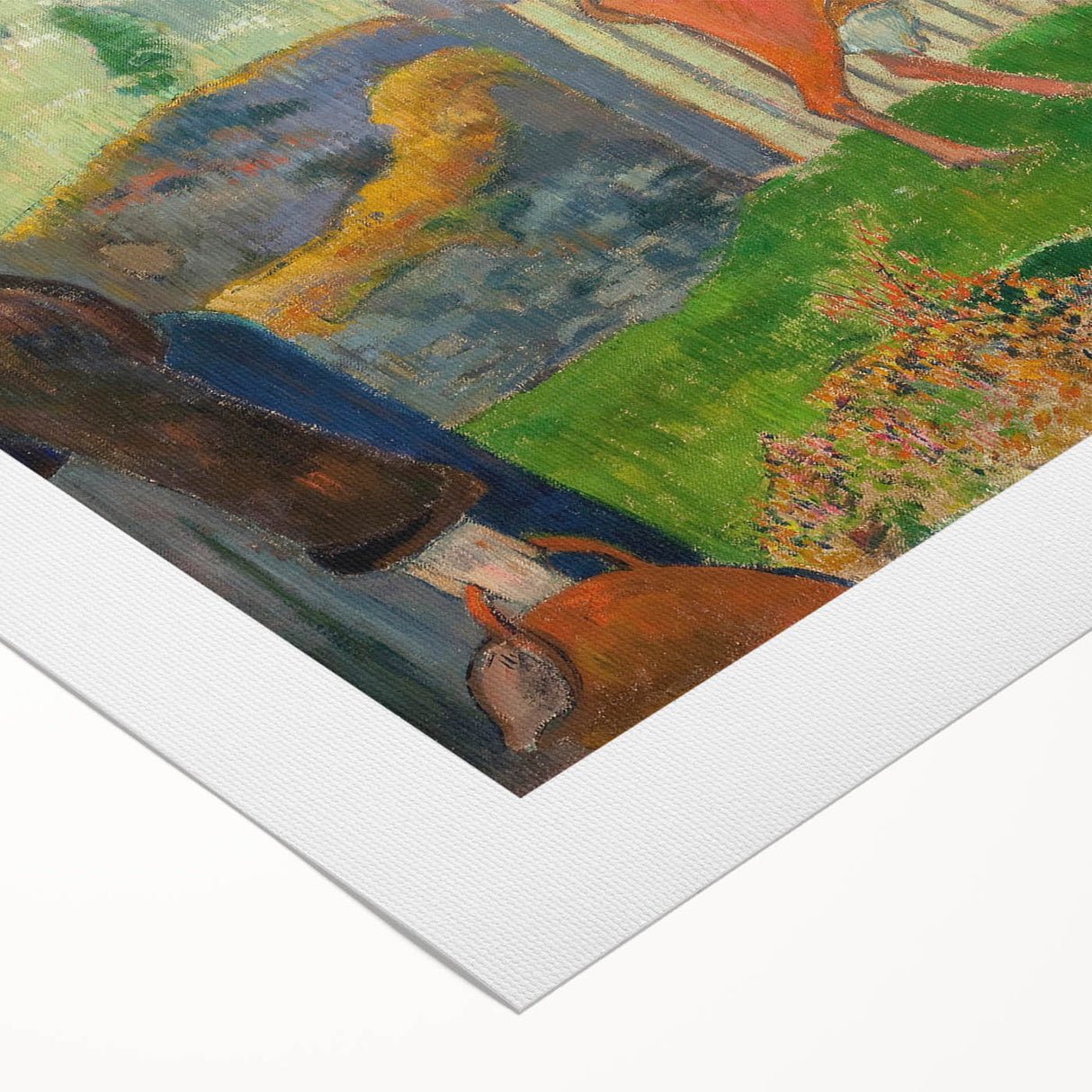 Impressionist Landscape - The Red Cow by Paul Gauguin