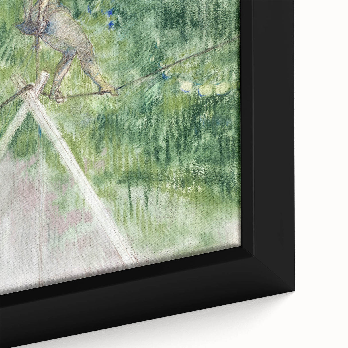 Impressionist Scene - The Rope Dancer by Henri de Toulouse-Lautrec