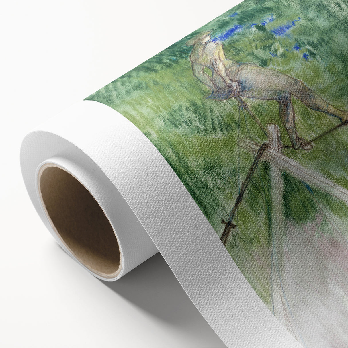 Impressionist Scene - The Rope Dancer by Henri de Toulouse-Lautrec