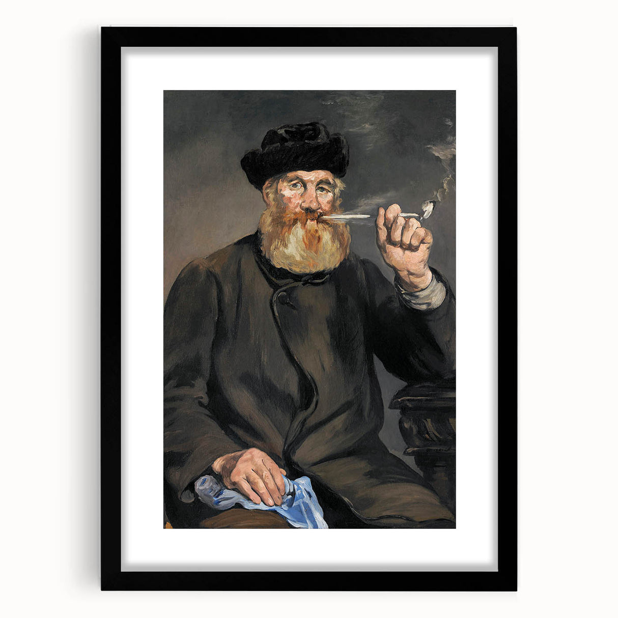 Impressionist Portrait - The Smoker by Edouard Manet