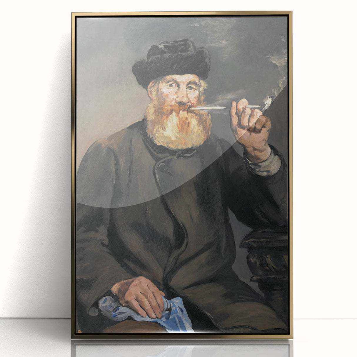 Impressionist Portrait - The Smoker by Edouard Manet