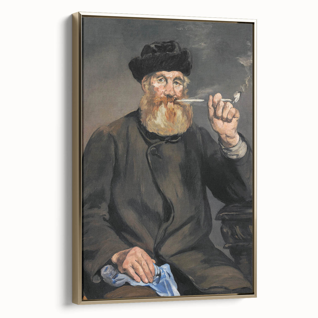 Impressionist Portrait - The Smoker by Edouard Manet