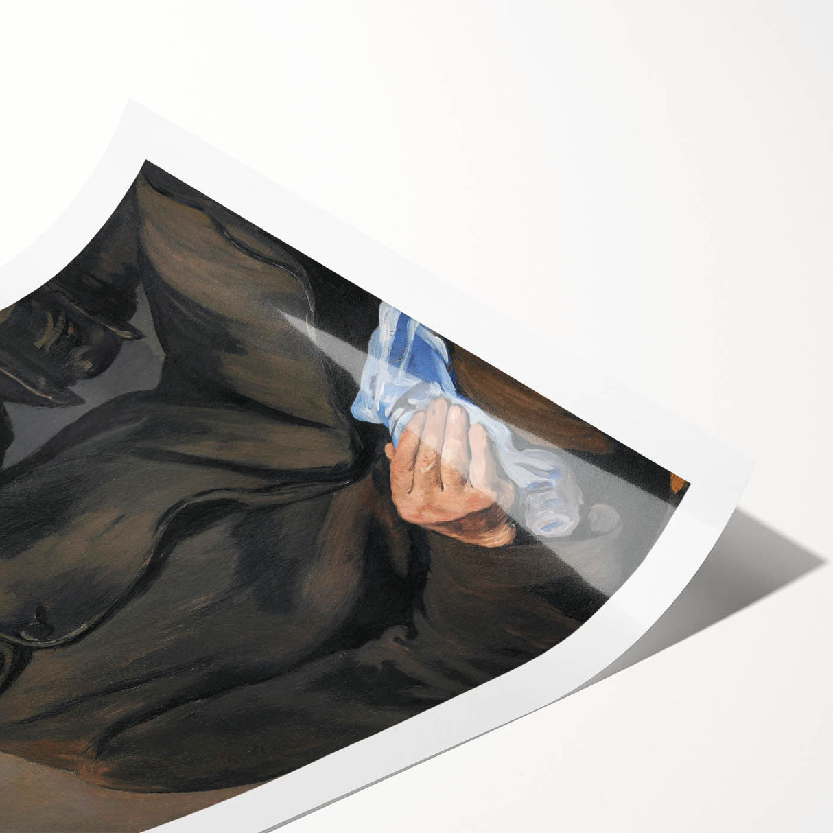 Impressionist Portrait - The Smoker by Edouard Manet