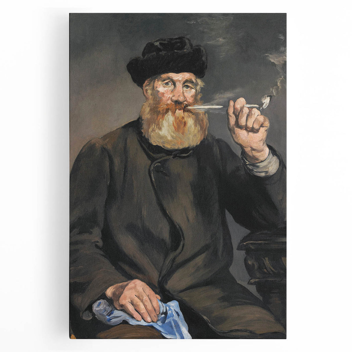 Impressionist Portrait - The Smoker by Edouard Manet