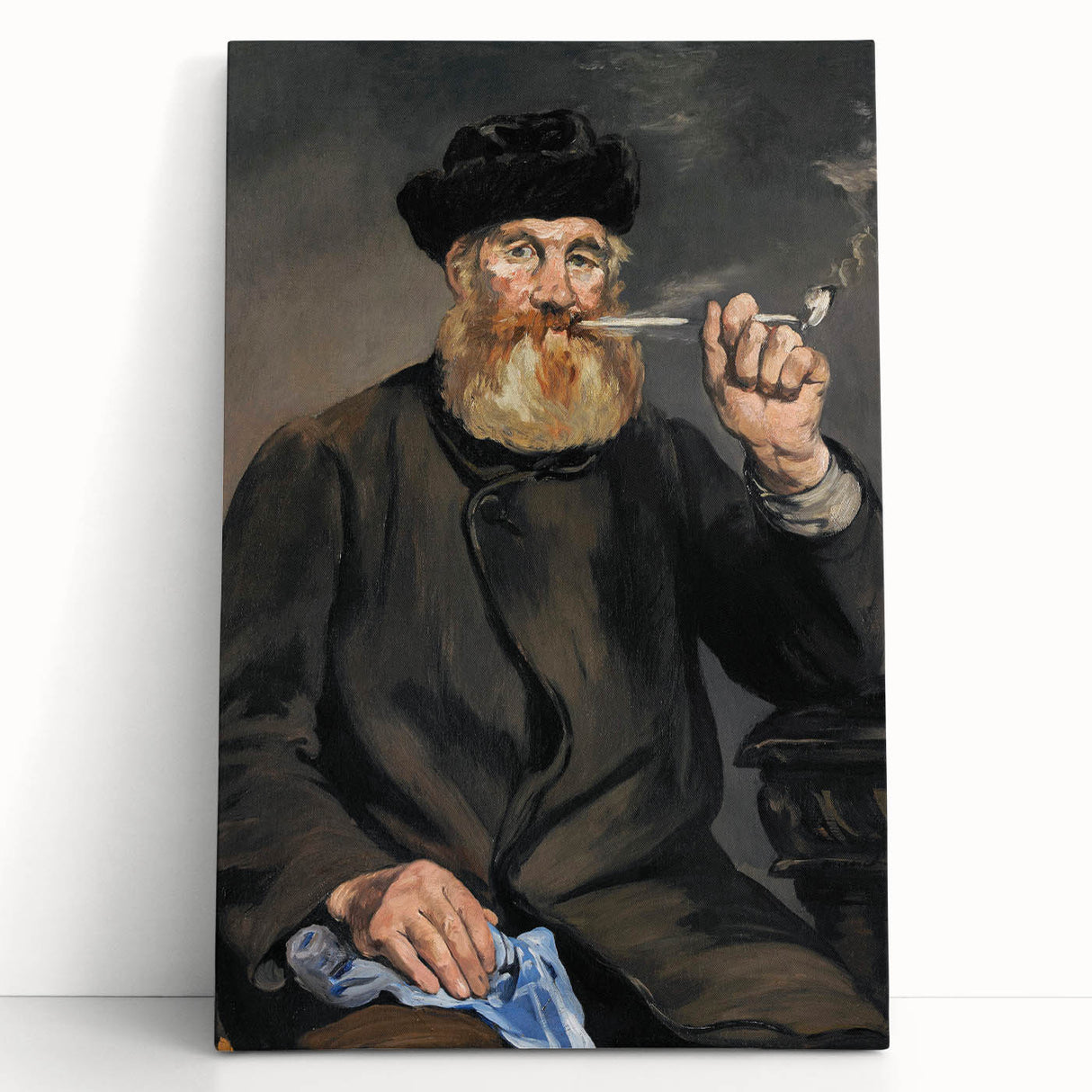 Impressionist Portrait - The Smoker by Edouard Manet