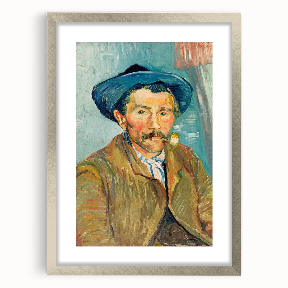 Impressionist Portrait - The Smoker (Le Fumeur) by Vincent van Gogh