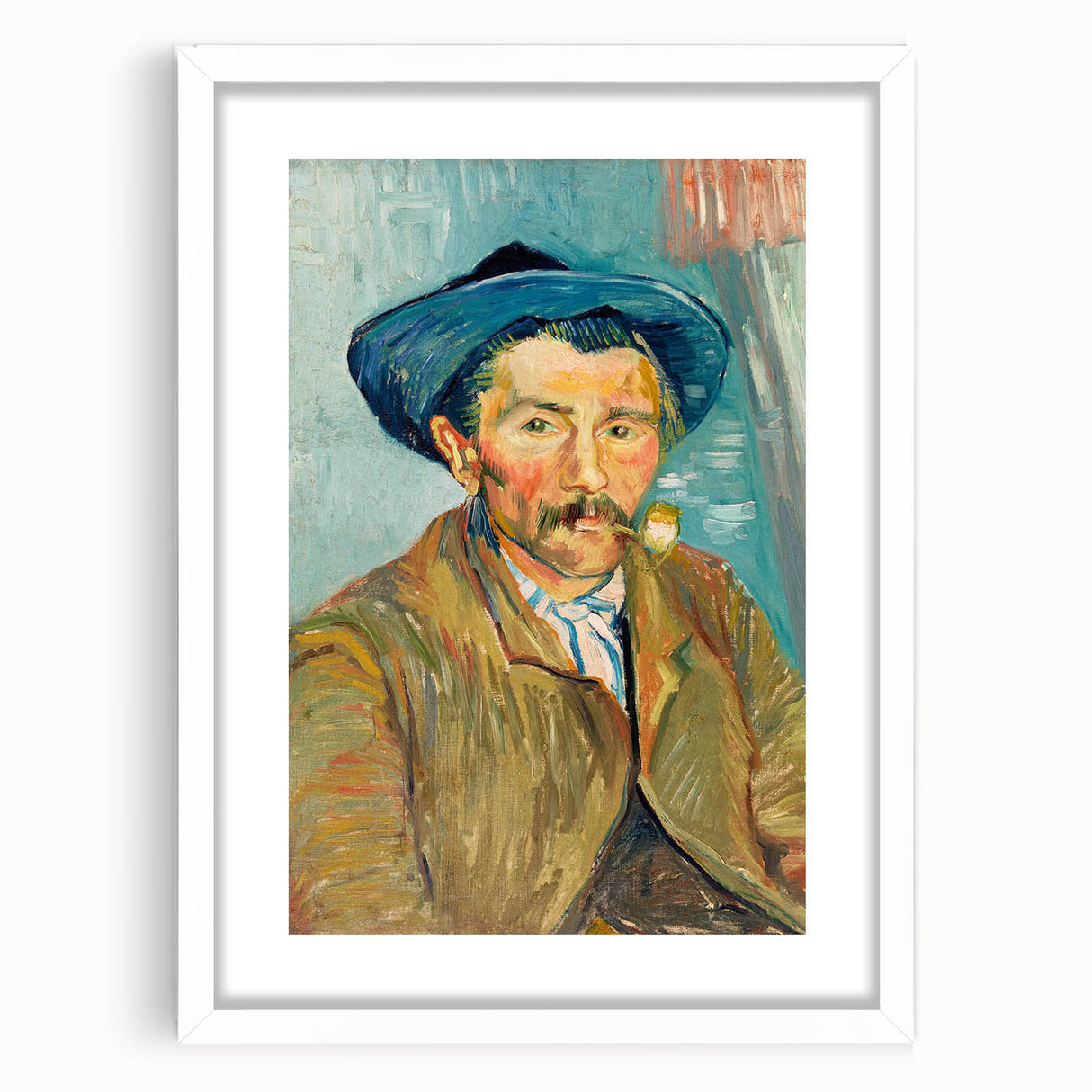 Impressionist Portrait - The Smoker (Le Fumeur) by Vincent van Gogh