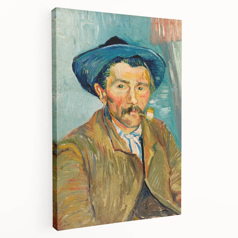 Impressionist Portrait - The Smoker (Le Fumeur) by Vincent van Gogh