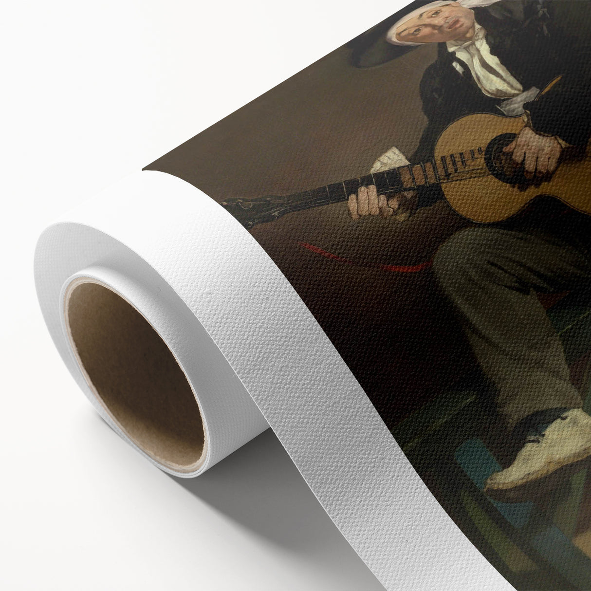 Impressionist Portrait - The Spanish Singer by Edouard Manet