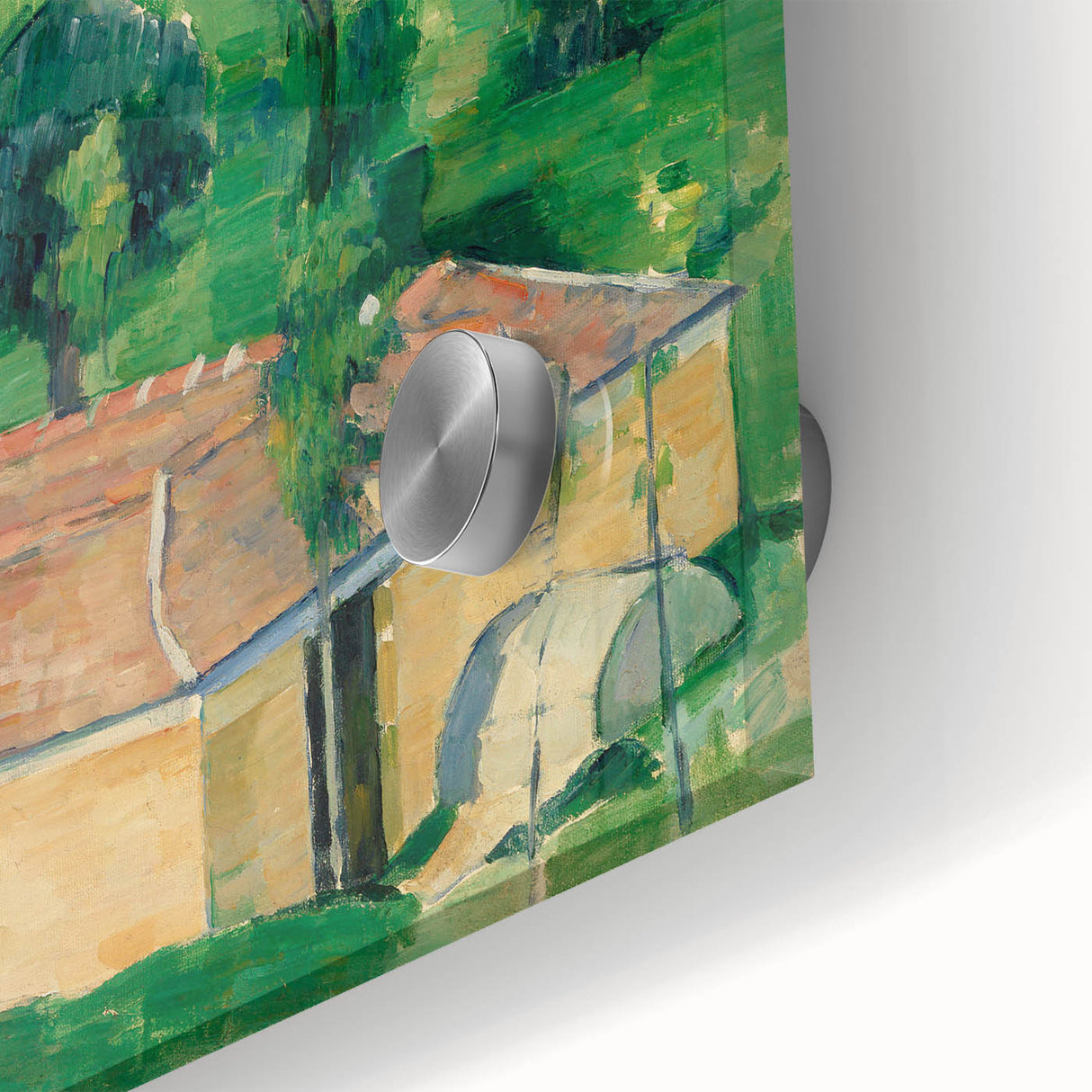 Impressionist Landscape - The Spring House by Paul Cézanne