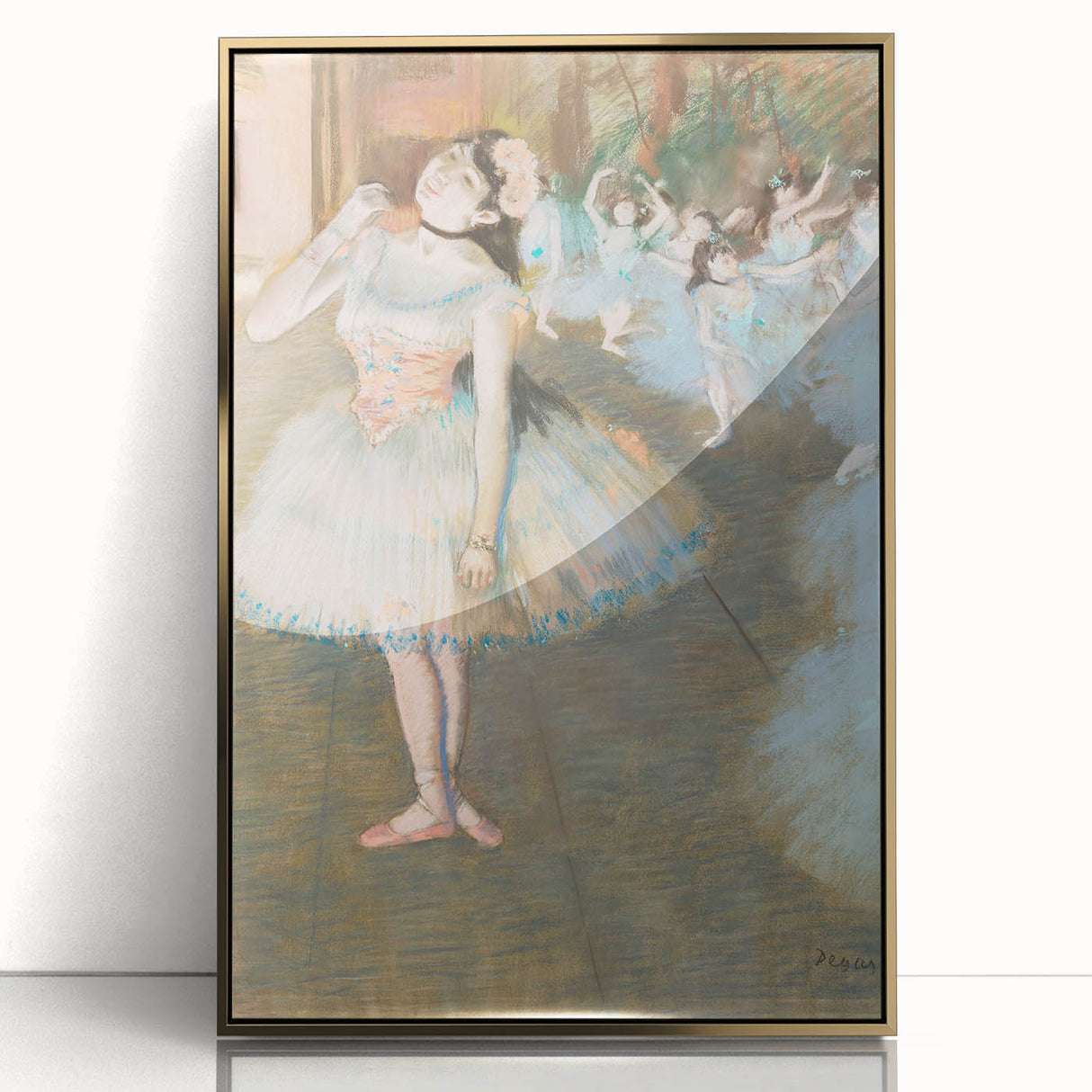 Impressionist Scene - The Star by Edgar Degas