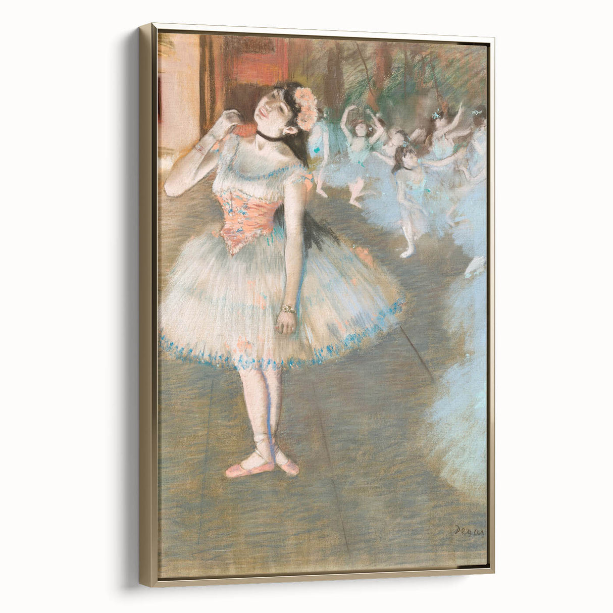 Impressionist Scene - The Star by Edgar Degas