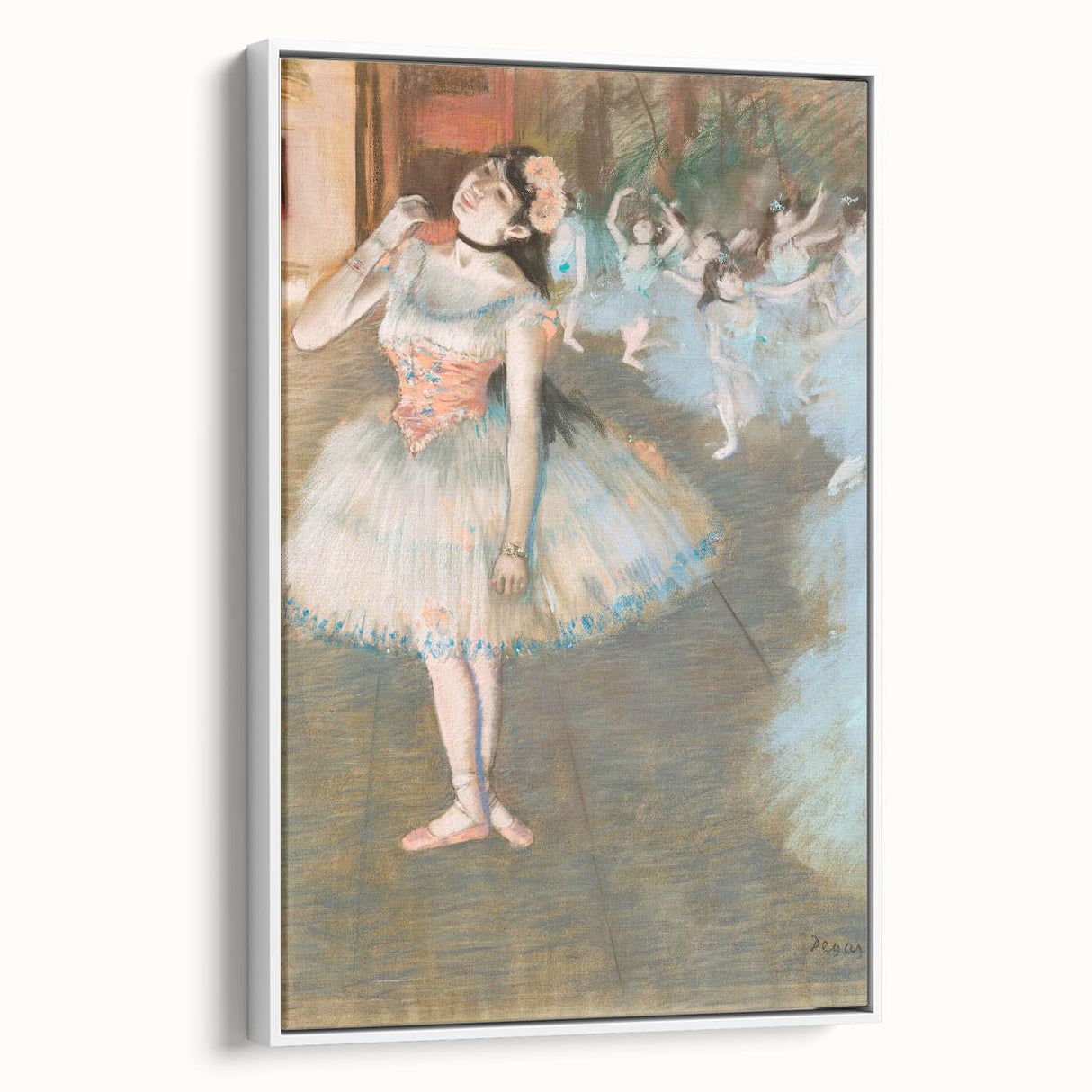 Impressionist Scene - The Star by Edgar Degas