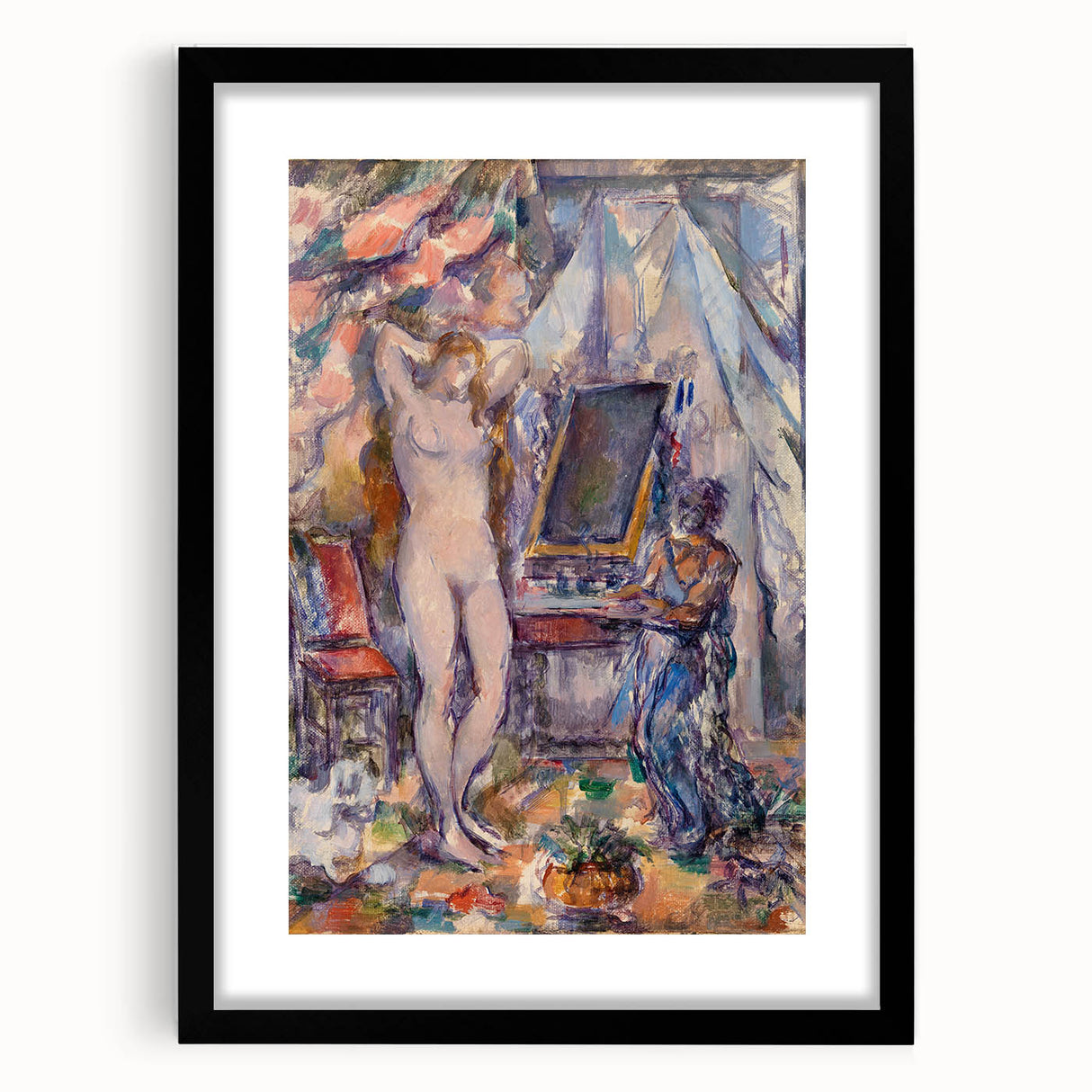 Impressionist Painting – French Garden Art Print