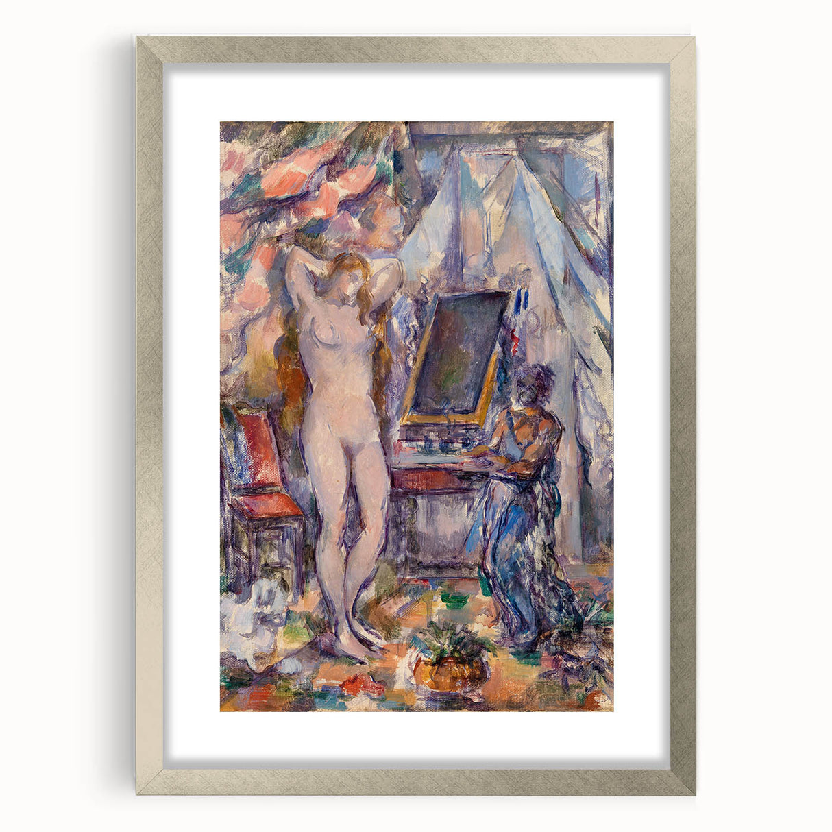 Impressionist Painting – French Garden Art Print
