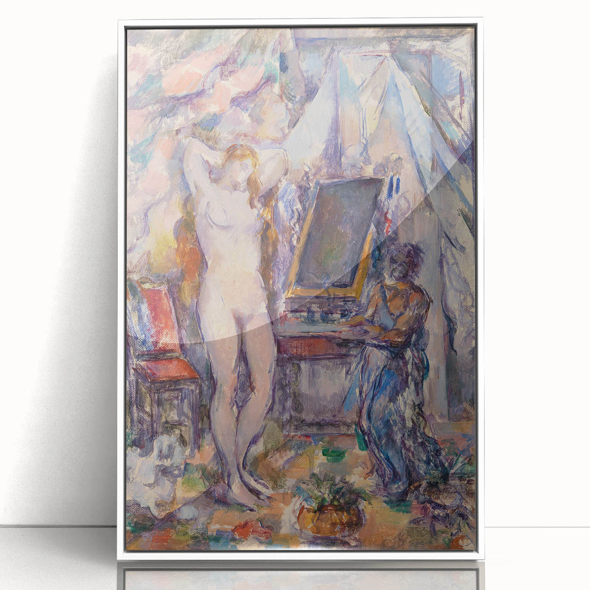 Impressionist Painting – French Garden Art Print