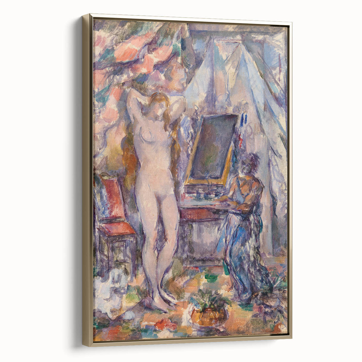 Impressionist Painting – French Garden Art Print