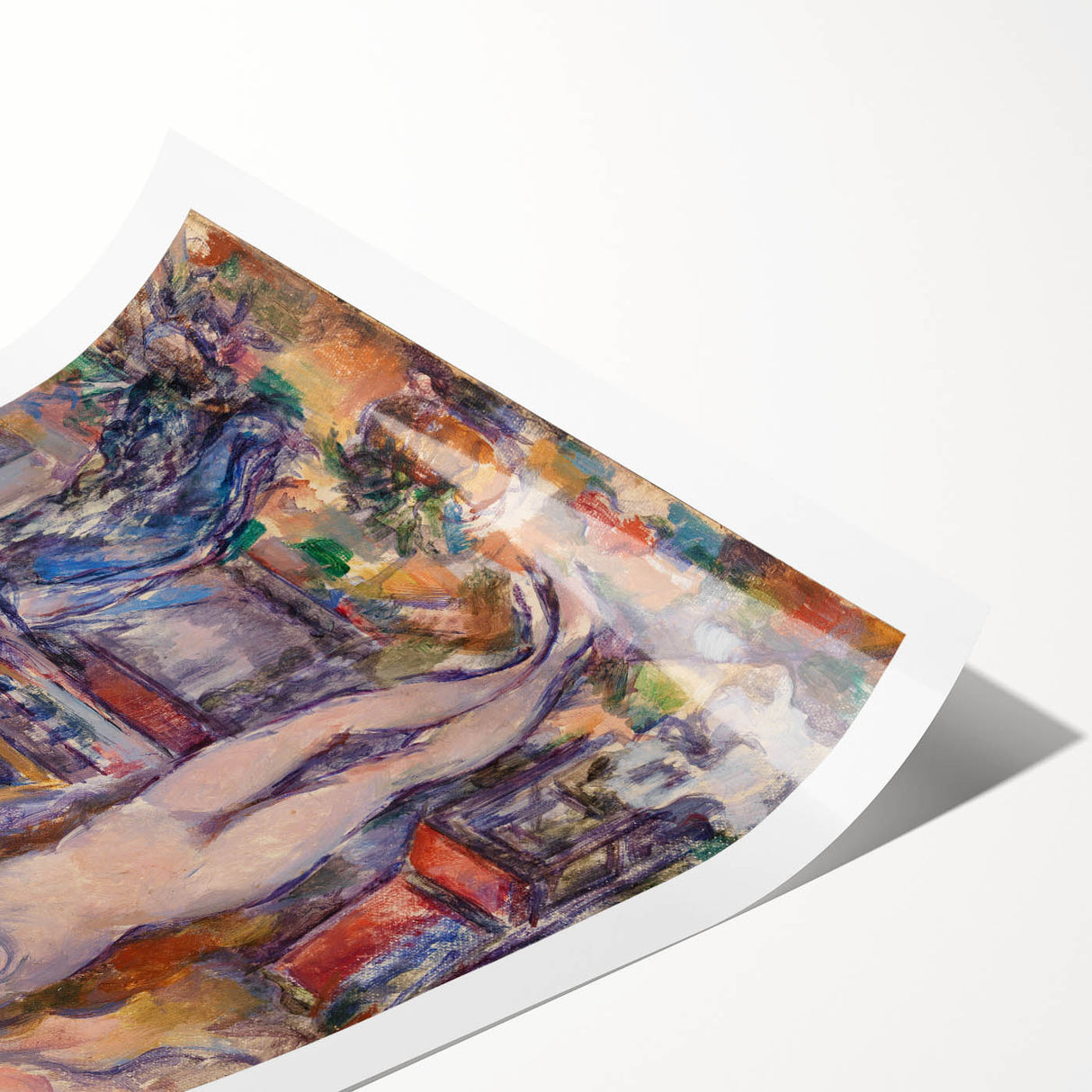 Impressionist Painting – French Garden Art Print