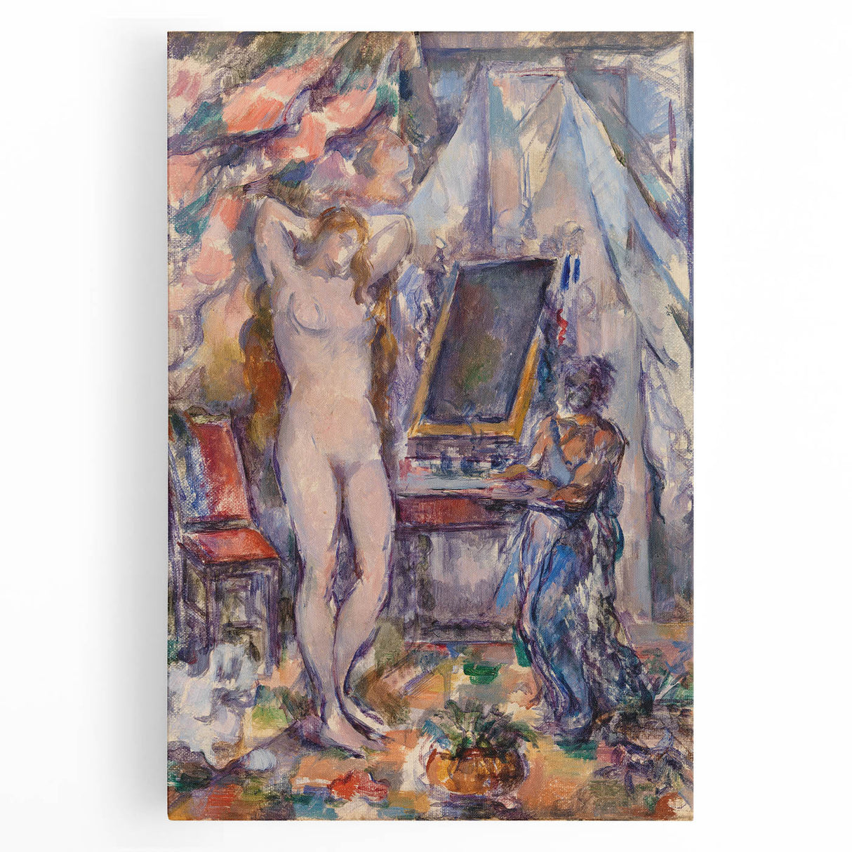 Impressionist Painting – French Garden Art Print