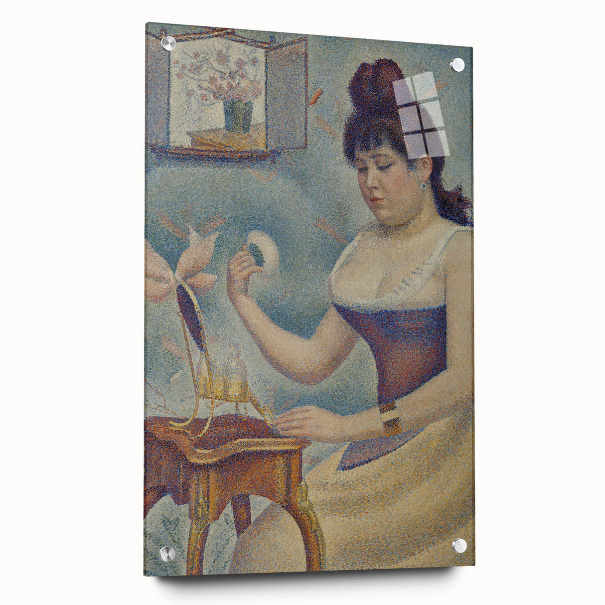 Impressionist Oil Painting – French Village Art Print