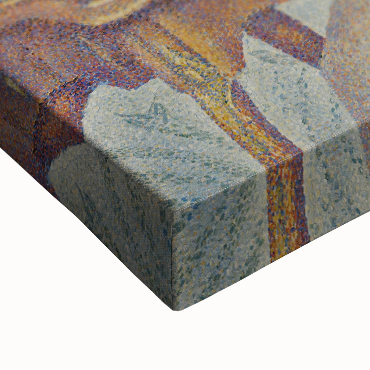 Impressionist Oil Painting – French Village Art Print