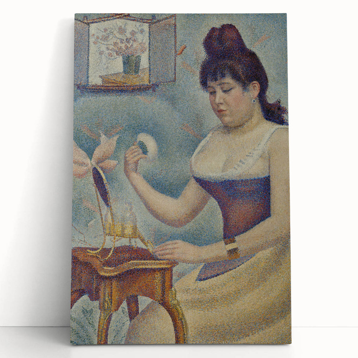 Impressionist Oil Painting – French Village Art Print