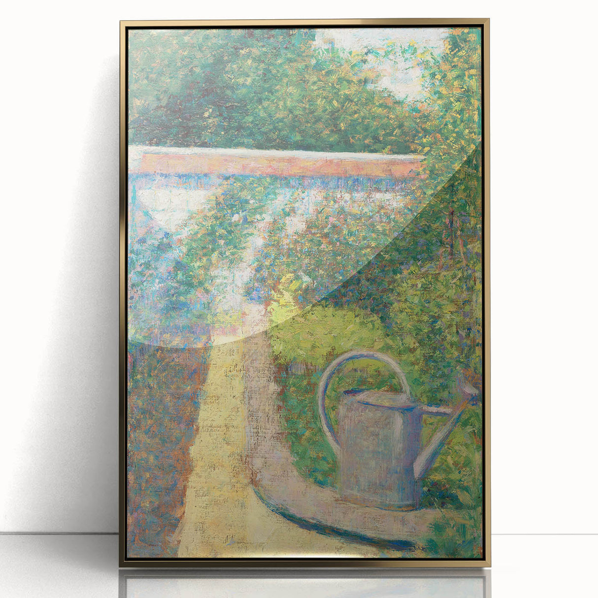Impressionist Landscape Art – French Country Scene Print