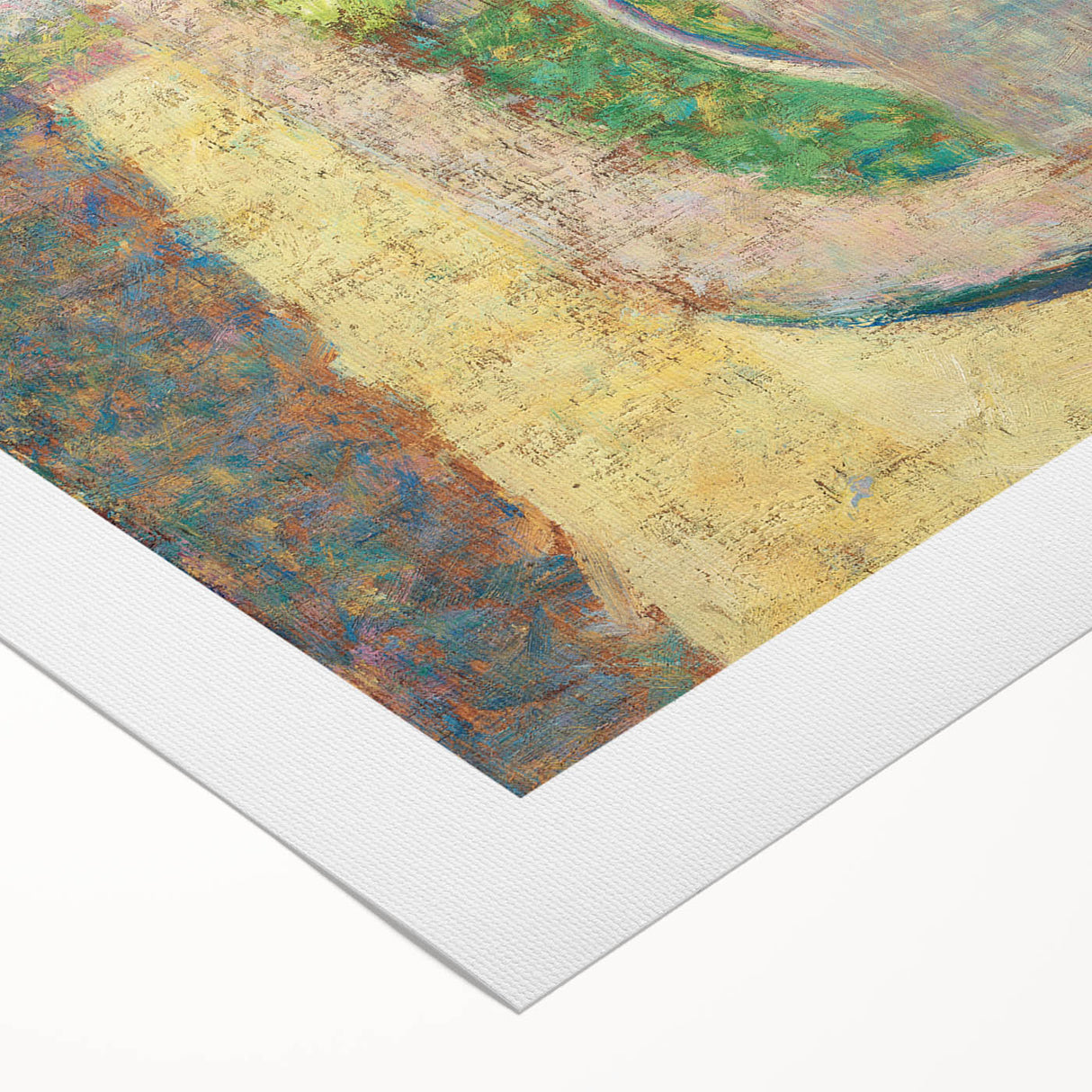 Impressionist Landscape Art – French Country Scene Print