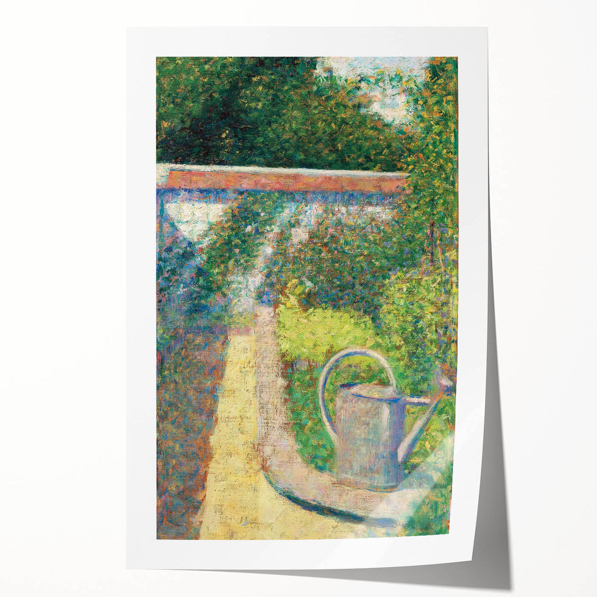Impressionist Landscape Art – French Country Scene Print