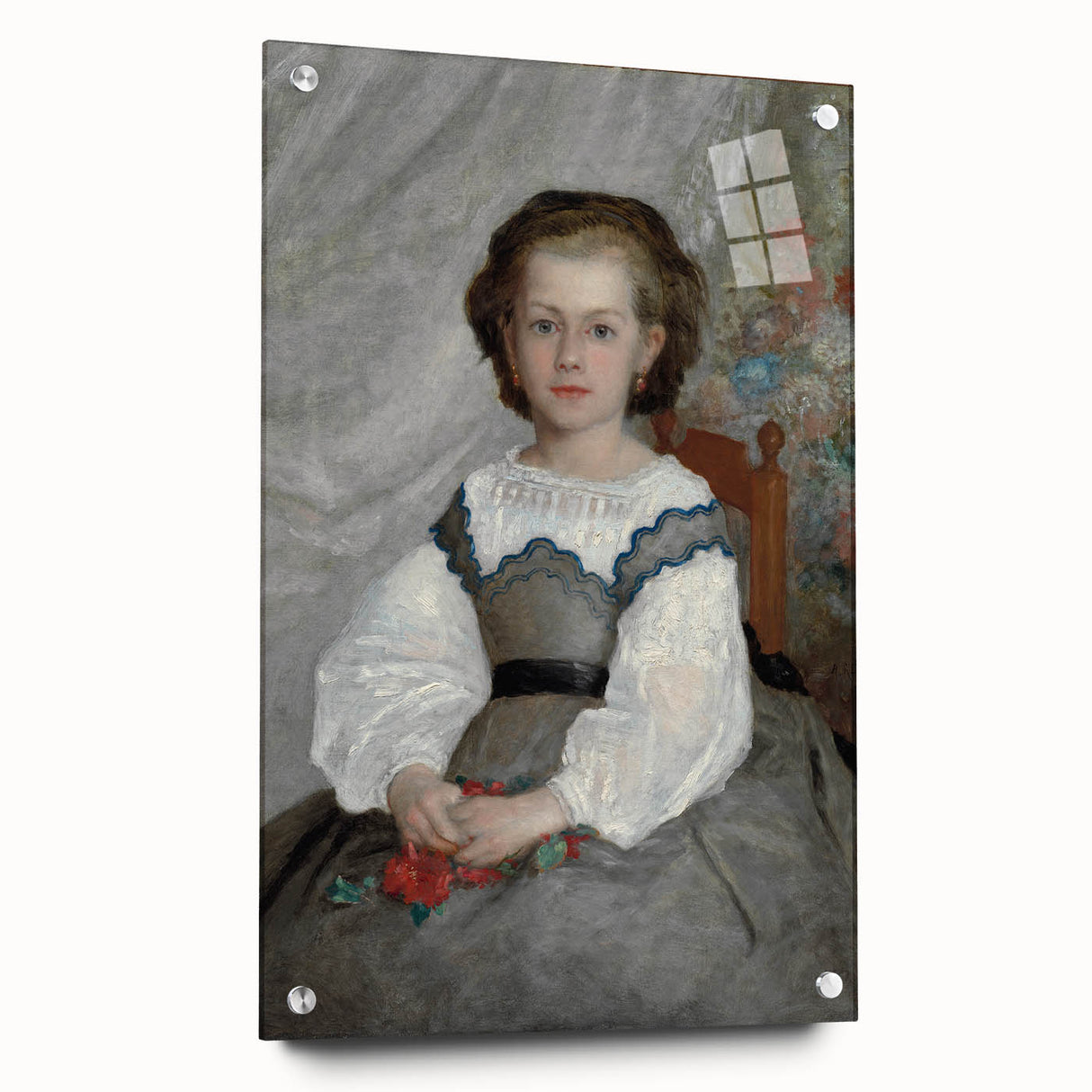 Impressionist Garden Art – French Floral Painting Print