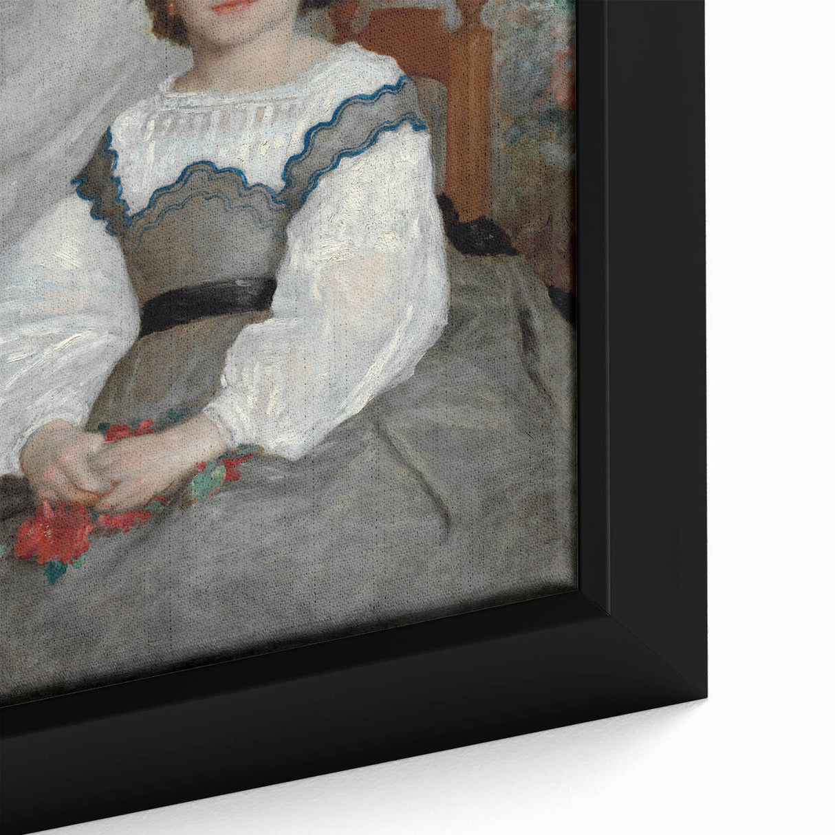 Impressionist Garden Art – French Floral Painting Print