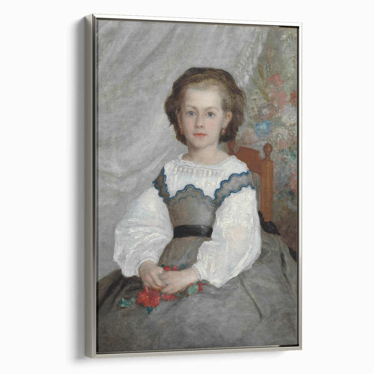 Impressionist Garden Art – French Floral Painting Print