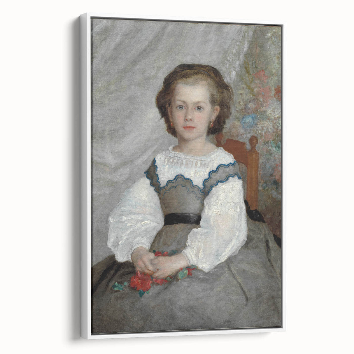 Impressionist Garden Art – French Floral Painting Print