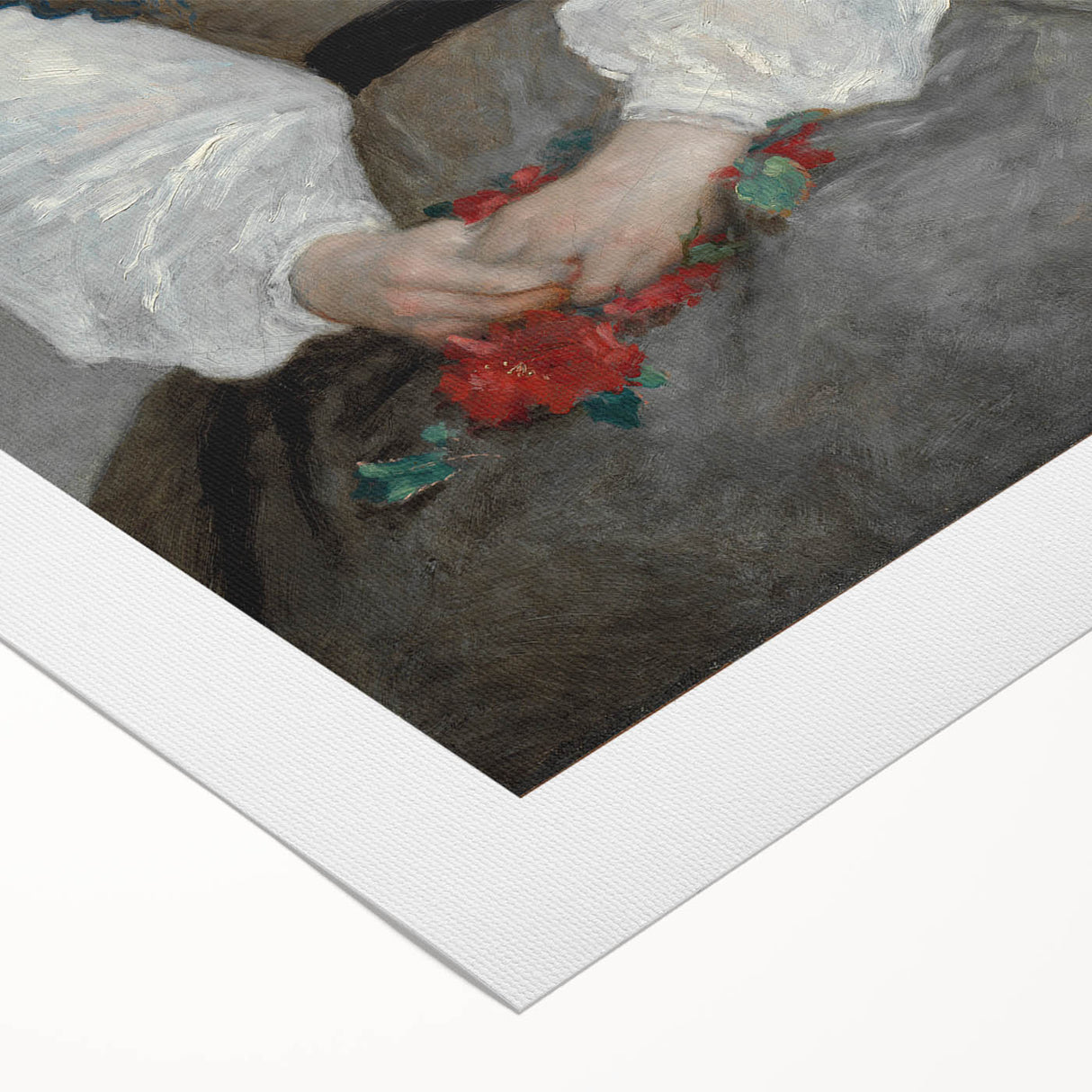 Impressionist Garden Art – French Floral Painting Print