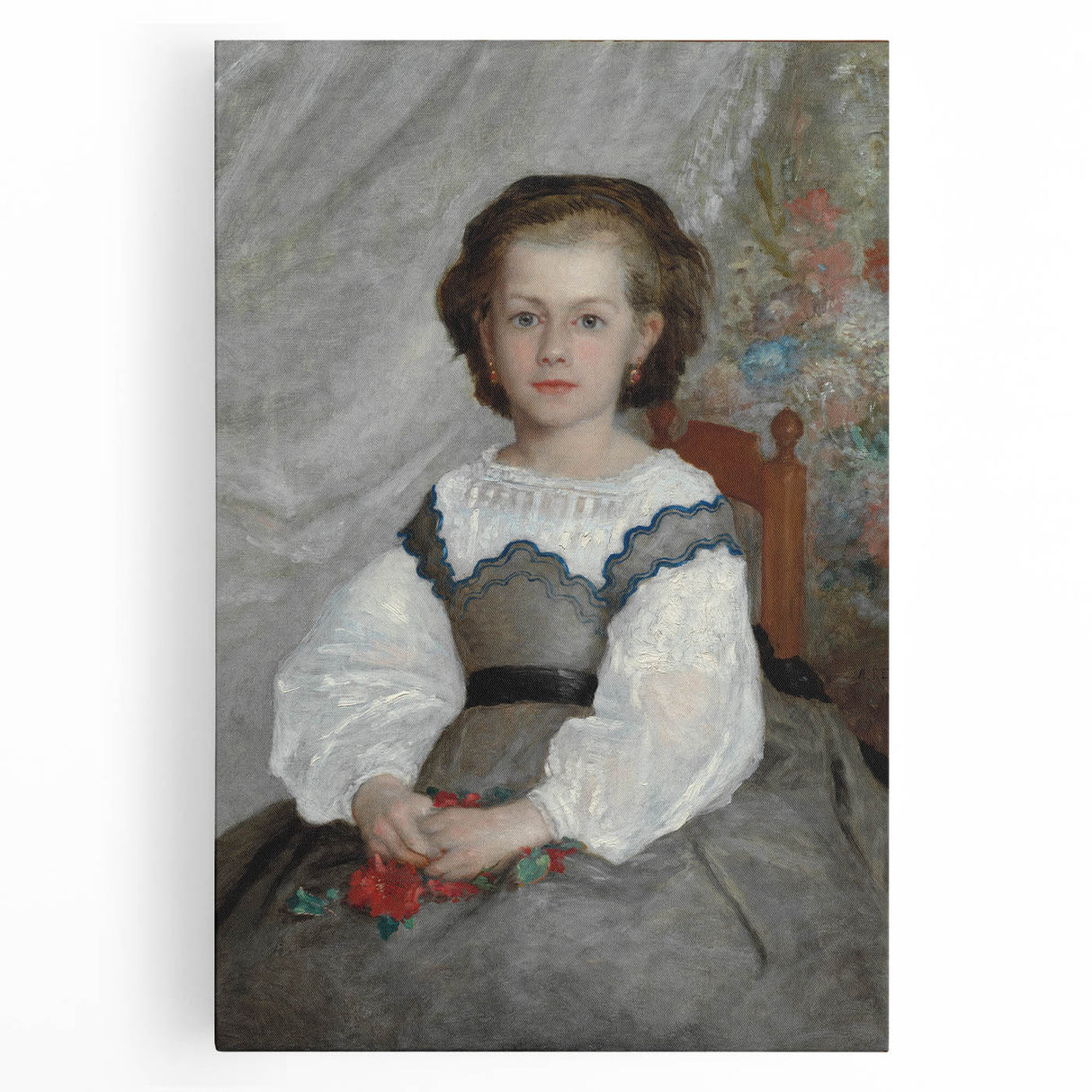 Impressionist Garden Art – French Floral Painting Print