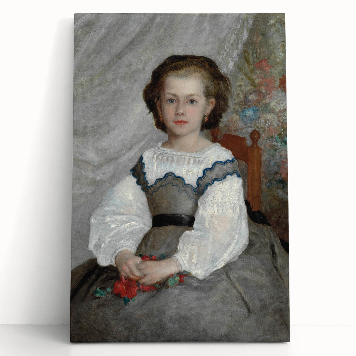 Impressionist Garden Art – French Floral Painting Print