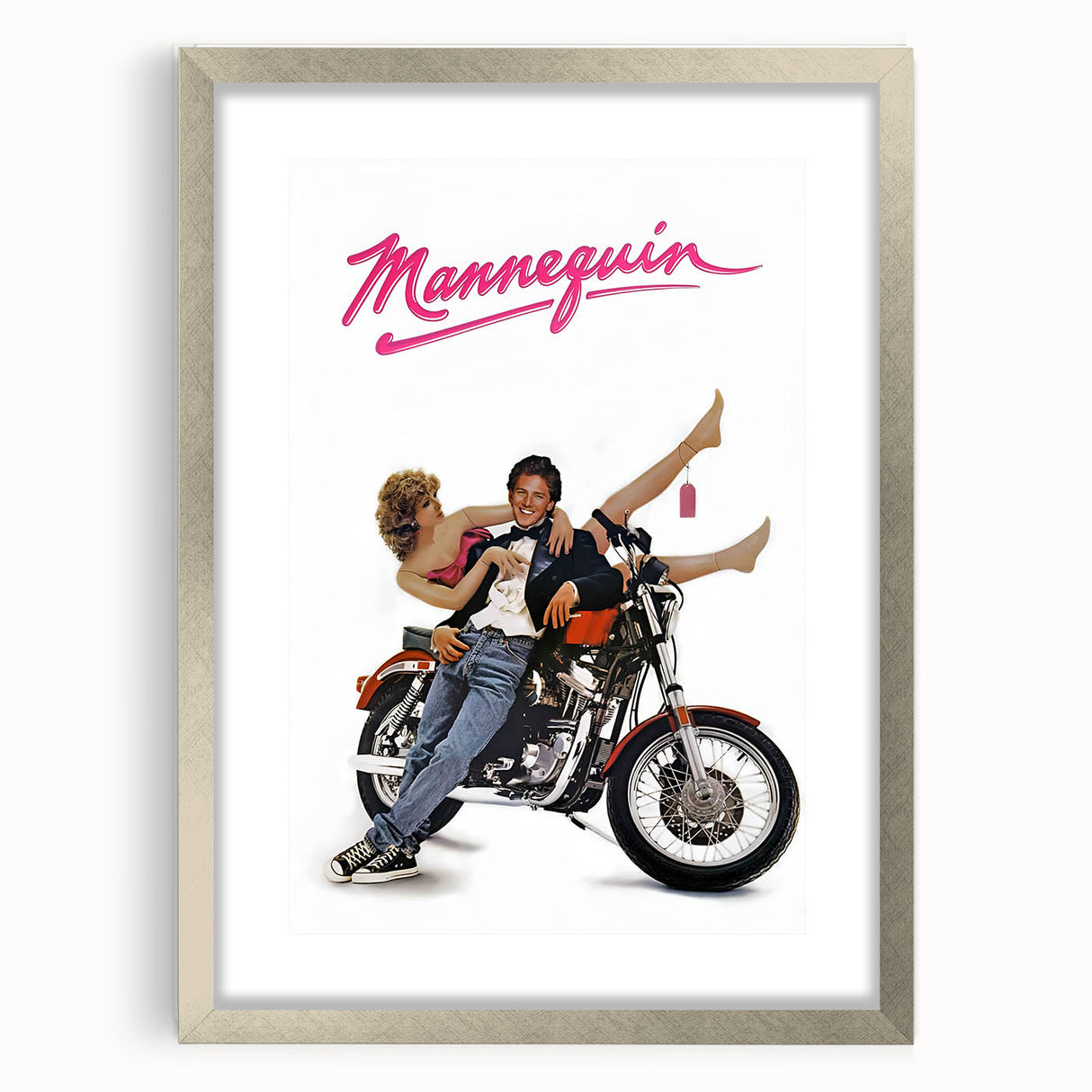 Retro Mannequin Poster Art - Vintage 80s Romantic Comedy Prints