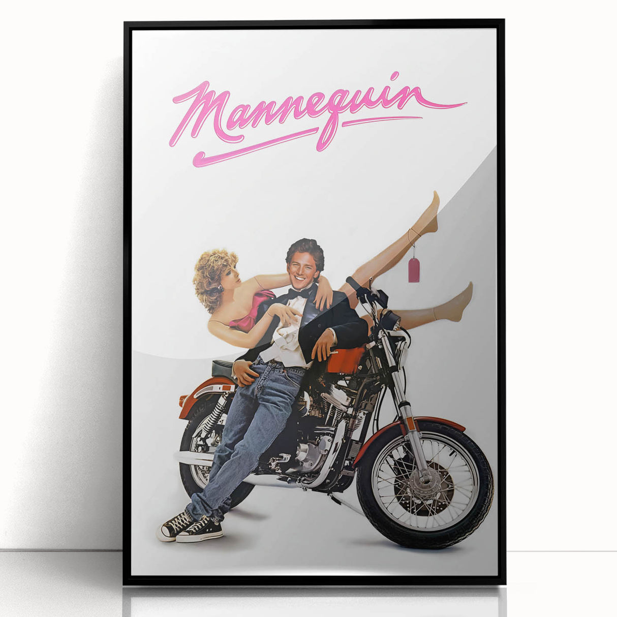Retro Mannequin Poster Art - Vintage 80s Romantic Comedy Prints